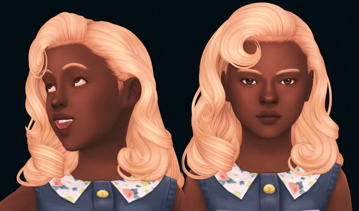 Eliza Hair for Kids (daylifesims)