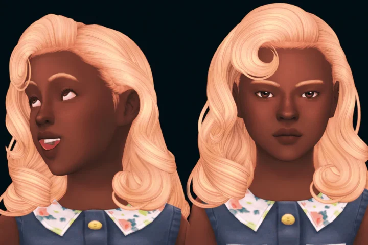 Eliza Hair for Kids (daylifesims)