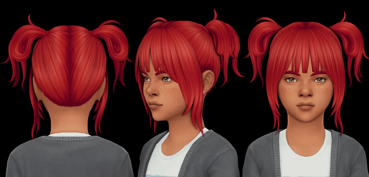 Copycat Hair for Kids (daylifesims)