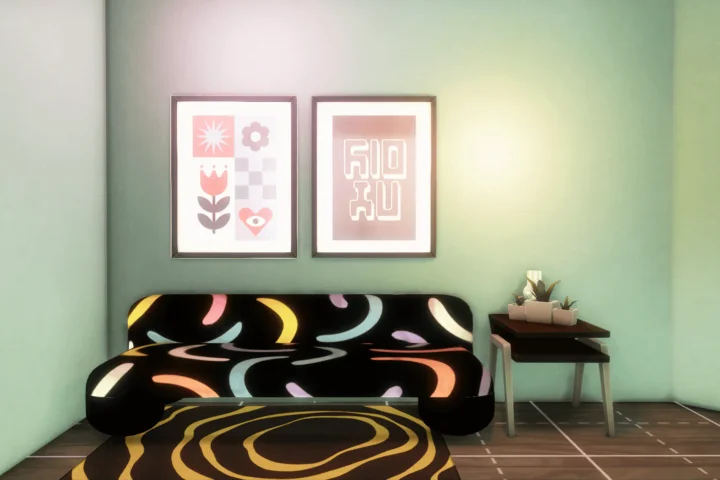 Retro-Modern Sofa