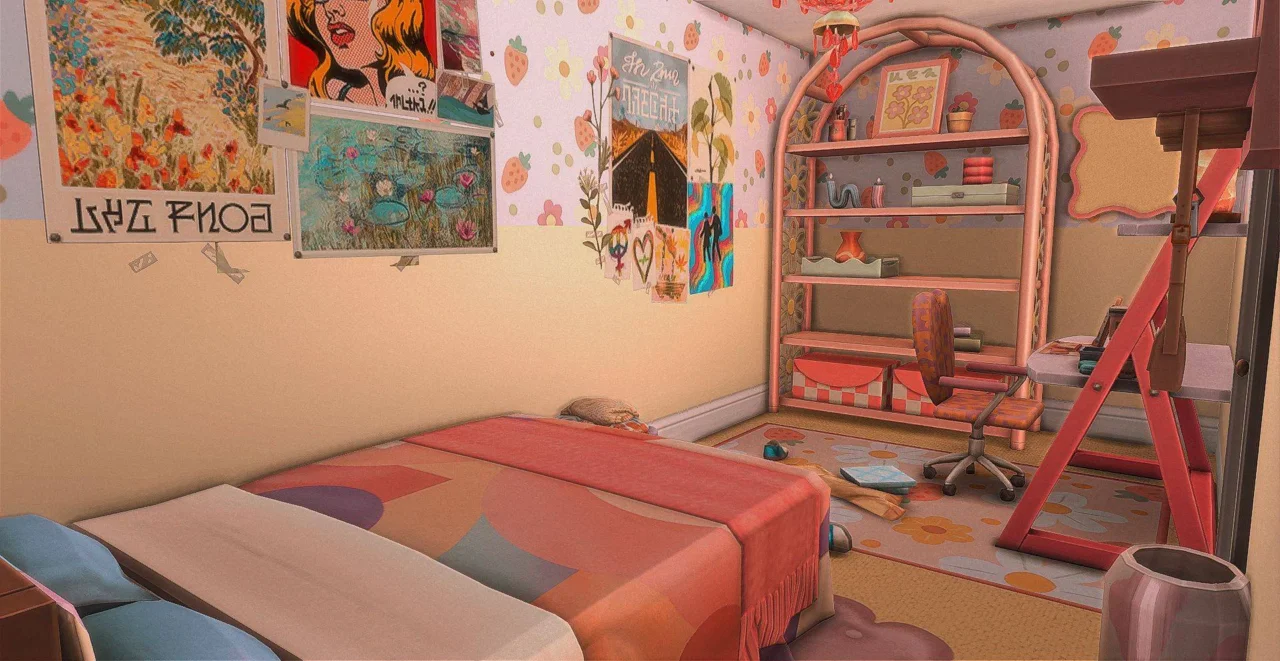 Pre - Teen Pink Bedroom
