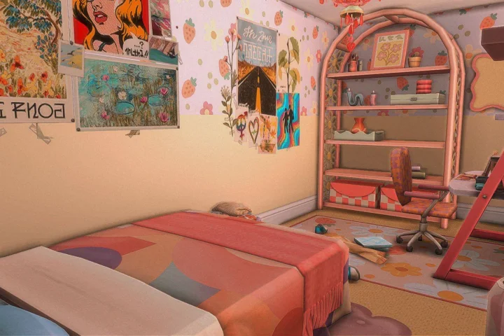 Pre - Teen Pink Bedroom