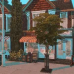 British Row of Shops