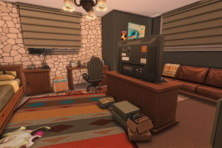 Teen Boys Bedroom Hangout