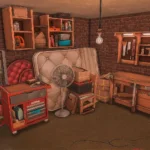Cluttered Garage / Workshop