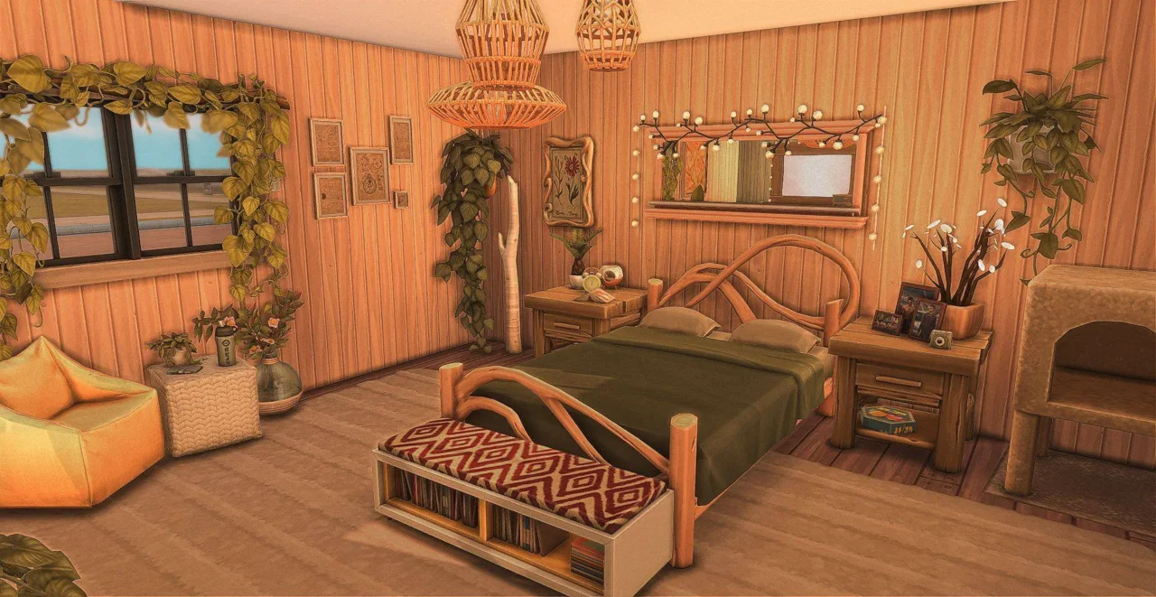 Nature Theme Bedroom