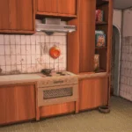 Dirty Retro Kitchen