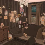 Pregnant Teen Room (Skater Girl)
