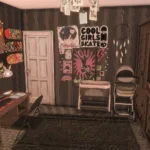 Pregnant Teen Room (Skater Girl)