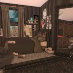 Pregnant Teen Room (Skater Girl)