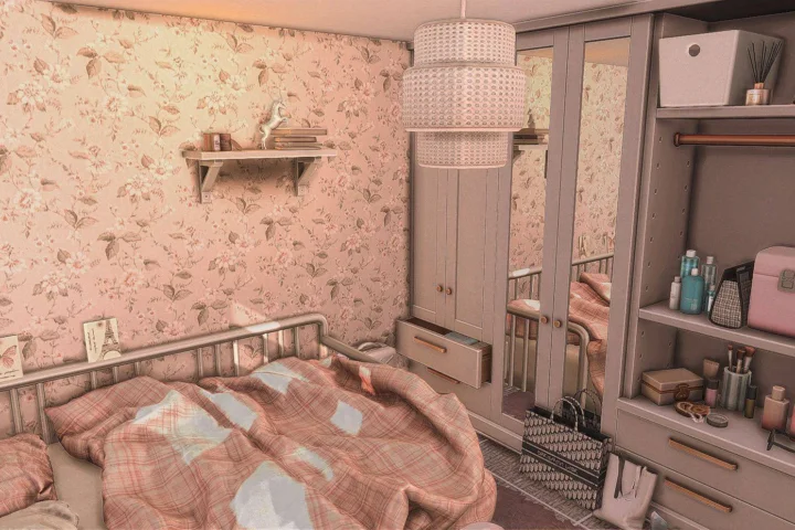 Pretty in Pink Teen Bedroom
