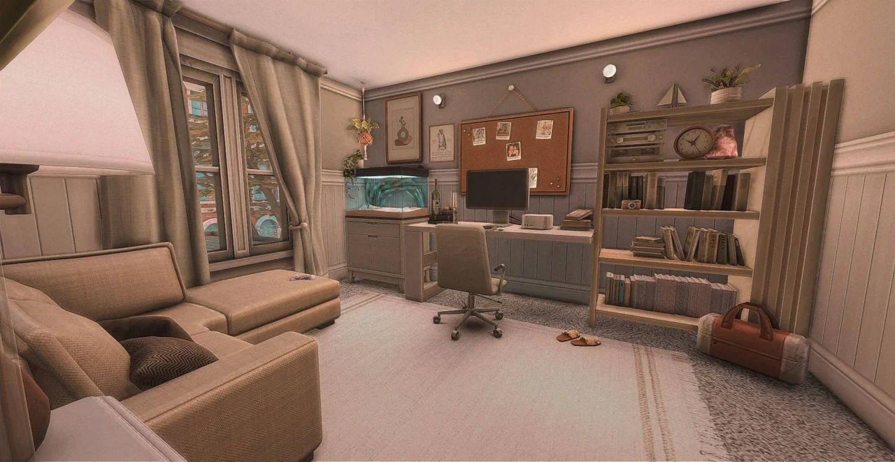 Neutral Stylish Study