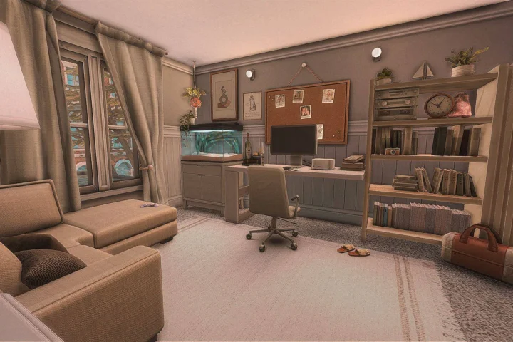 Neutral Stylish Study