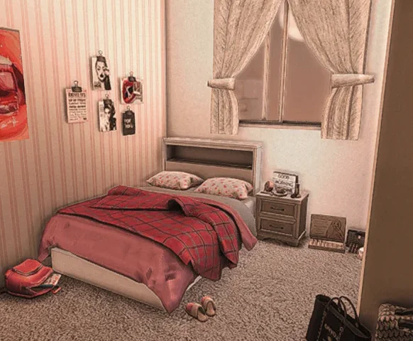 Teen Mom Bedroom (messy)
