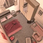 Teen Mom Bedroom (messy)