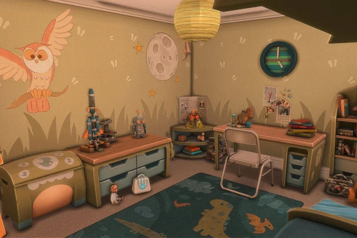 Low Budget Kids Room
