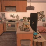 First Time Mom Living room/Kitchen