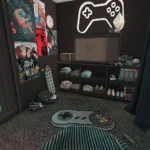 Gamers/Streamer Anime/Grunge Room