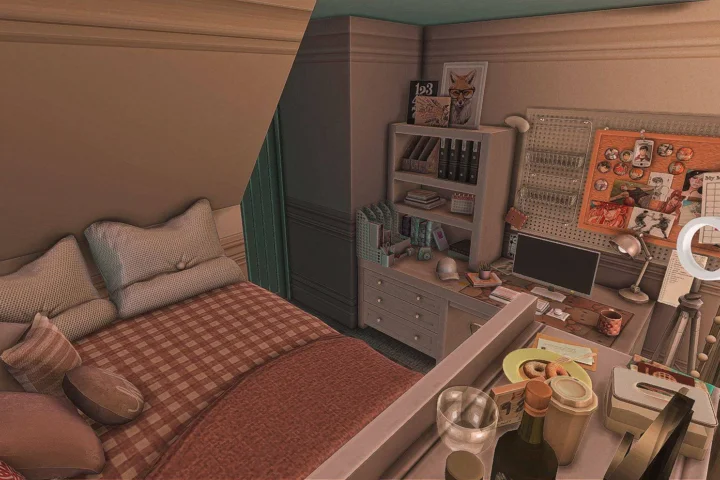 Cute & Tiny Uni Students Bedroom