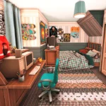 Nostalgic Boys Bedroom / Teen Bedroom