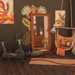 Fitness Instructor's Bedroom