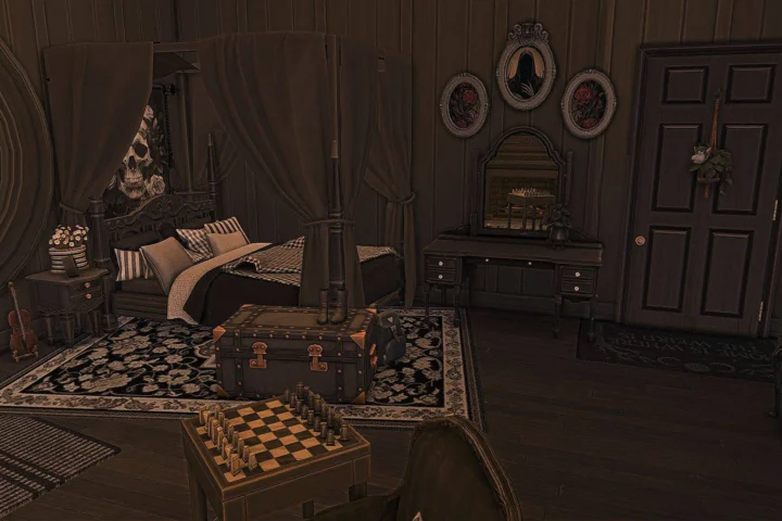 Wednesdays Bedroom / Gothic