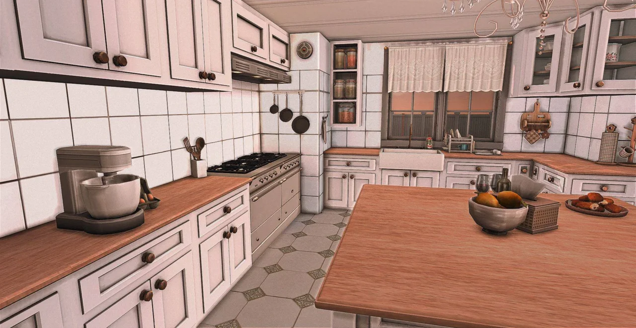 Cozy Cottage Family Kitchen