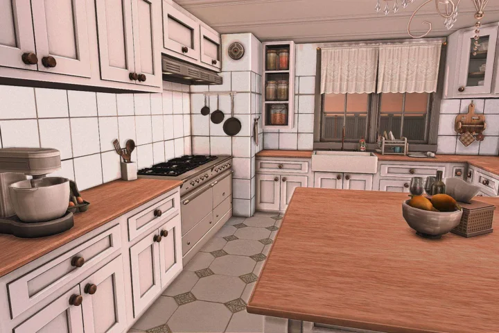 Cozy Cottage Family Kitchen