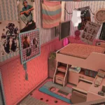 Nostalgic Girls Bedroom