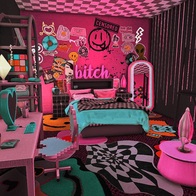 Ravecore Bedroom 🦄🖖💋