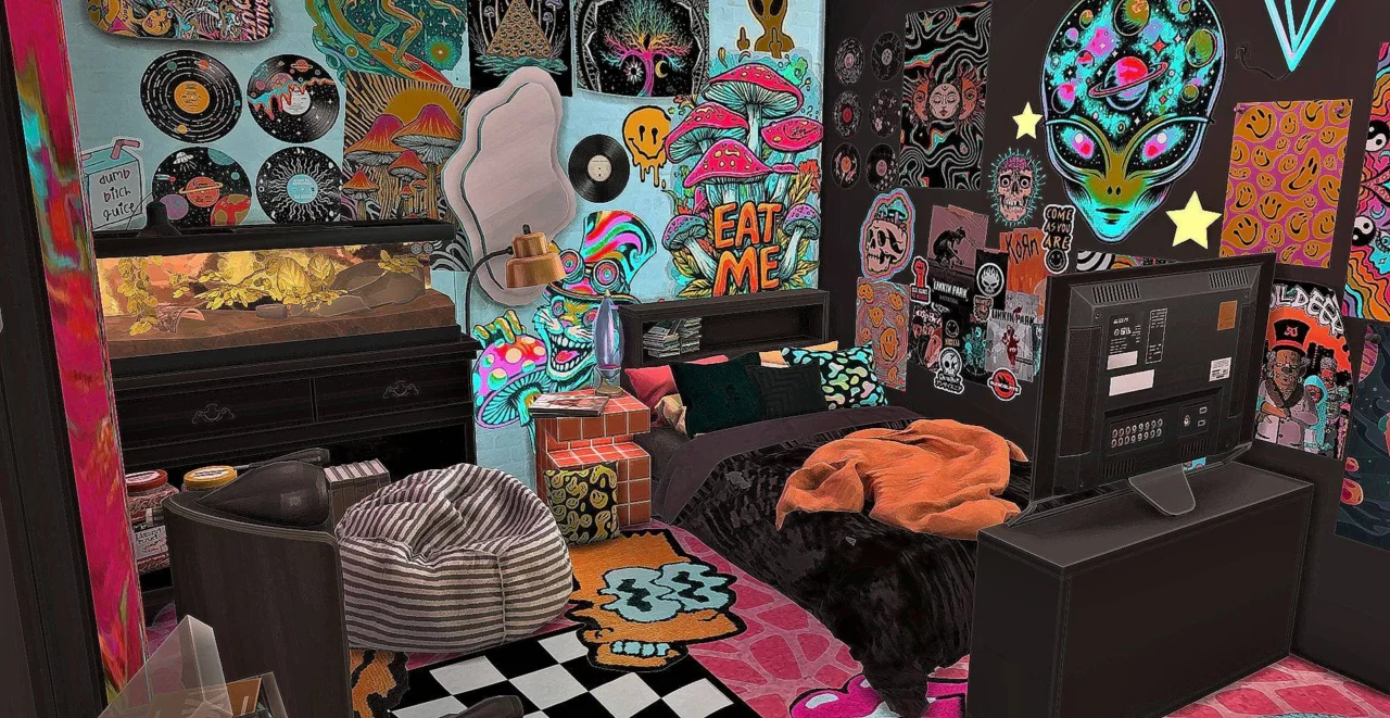 Trippy Psychedelic / Basemental Bedroom