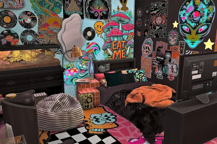 Trippy Psychedelic / Basemental Bedroom