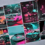 Car Enthusiast Poster Set - JDM