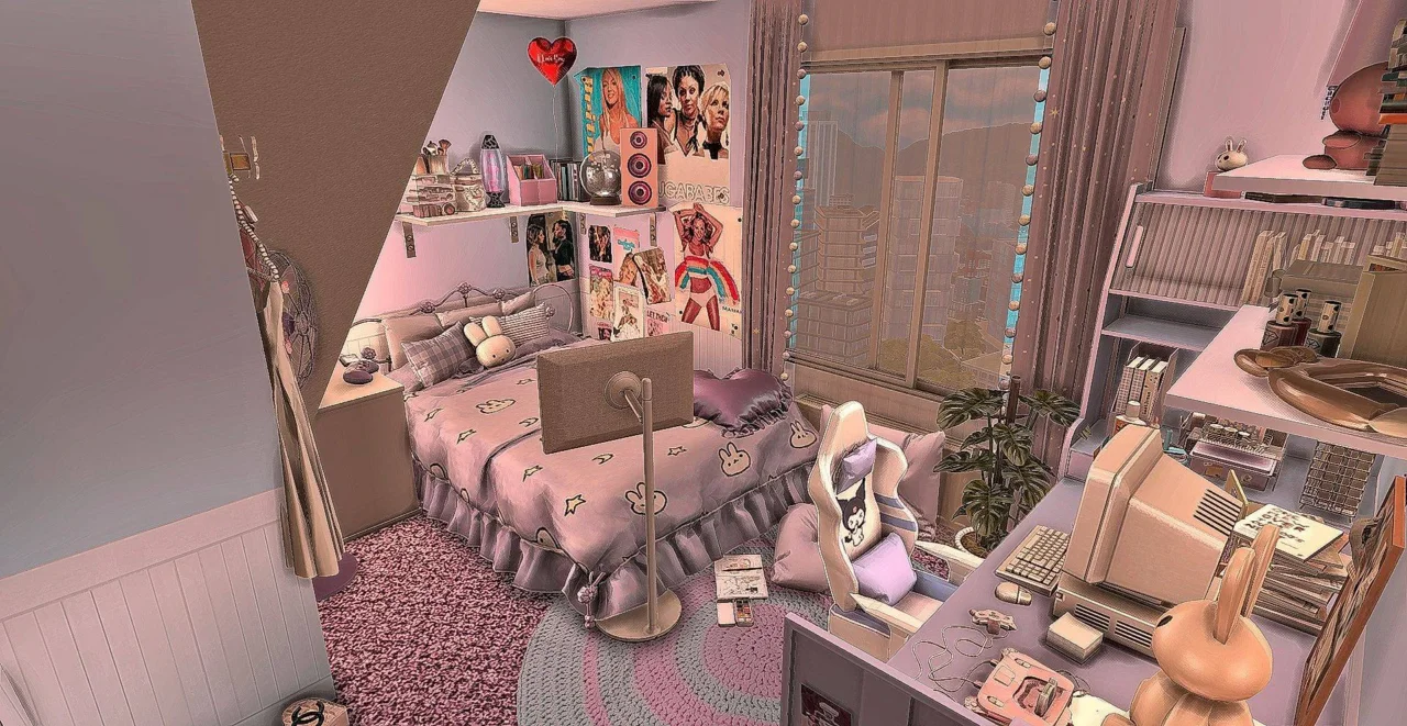 Lavender Dreams - Pre-Teen Bedroom