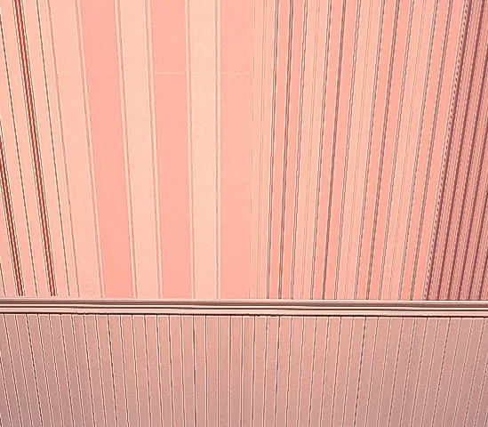 Pink Stripes Wallpaper Set
