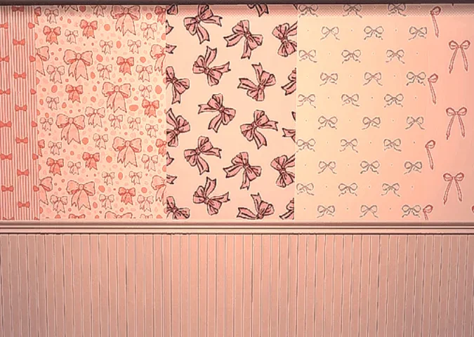 Pretty Bows 🎀 Wallpaper 5 Swatch