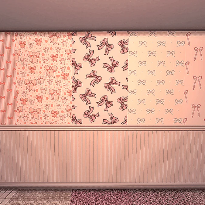 Pretty Bows 🎀 Wallpaper 5 Swatch