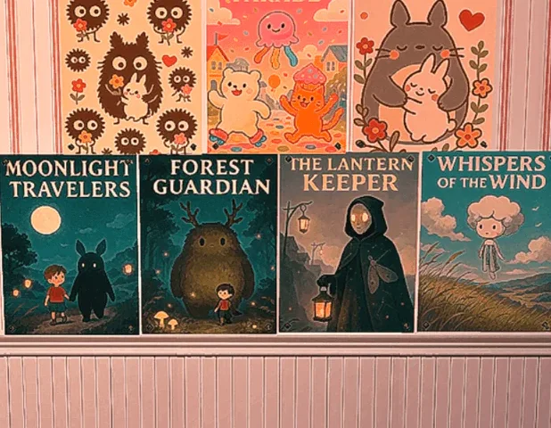 Ghibli Style Posters - Kawaii Posters