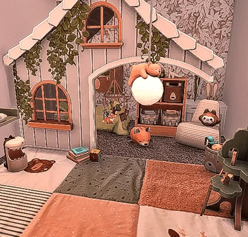 Little Woodland Critter Toddler Room