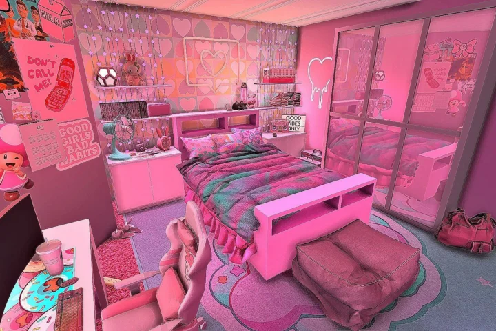 E-girl / Gamer Girl Bedroom ✨💖🎮