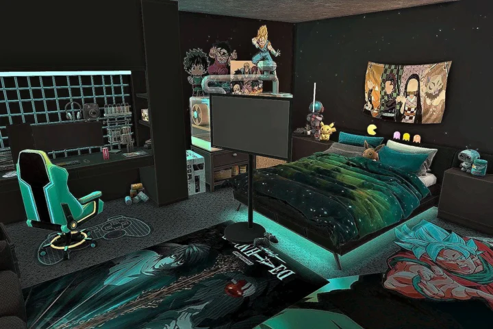 The Ultimate Anime Gamer Bedroom