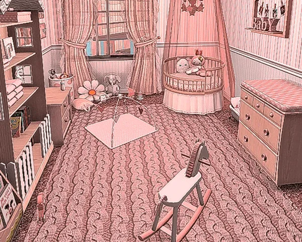 ❤️ Cozy Pastel Pink Baby Room ❤️