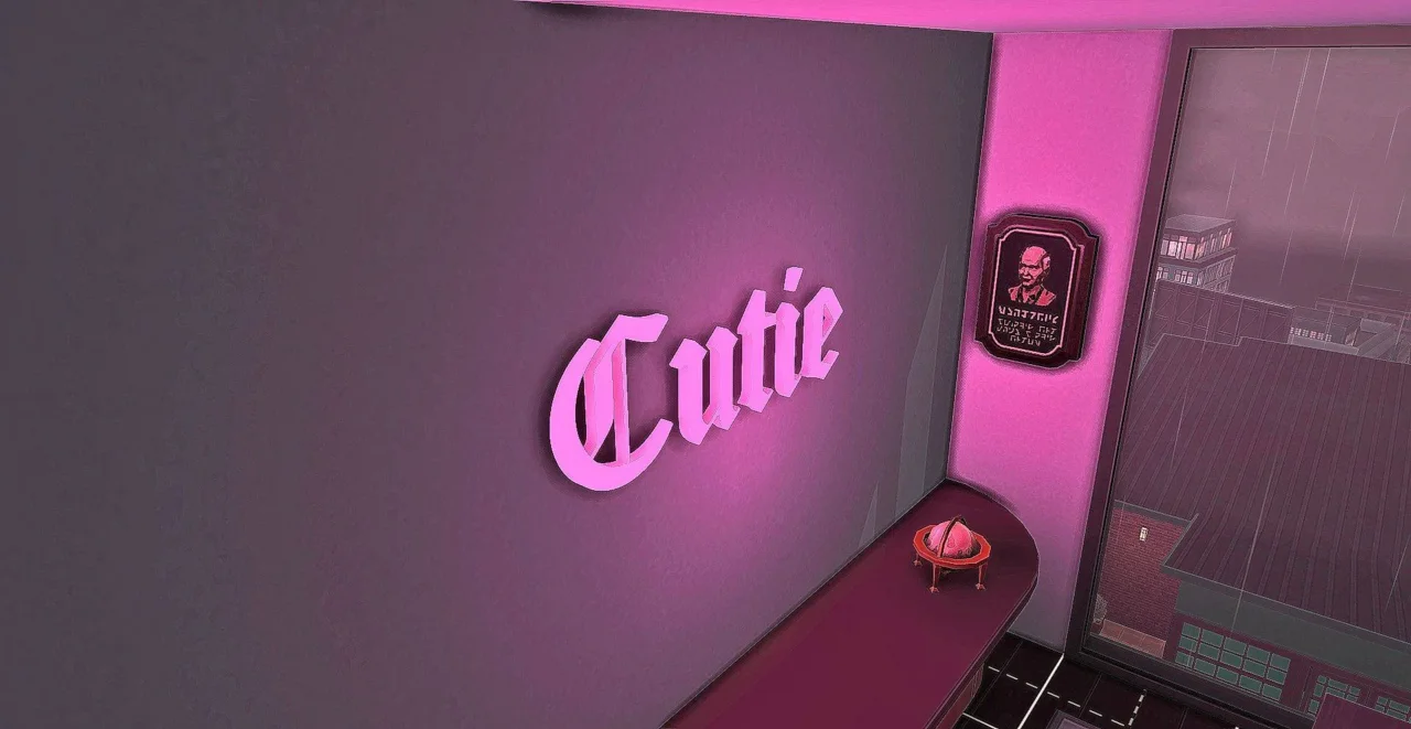 Cutie Neon Wall Light !