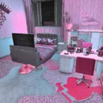 Lil Cutie - Girly Glam Bedroom - Teen Room