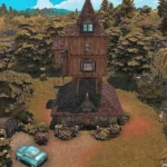 The Weasley's Burrow - Harry Potter - NO CC