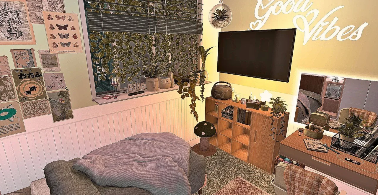 🍃Herb Haven - Cute Plant Lovers Bedroom 🍃