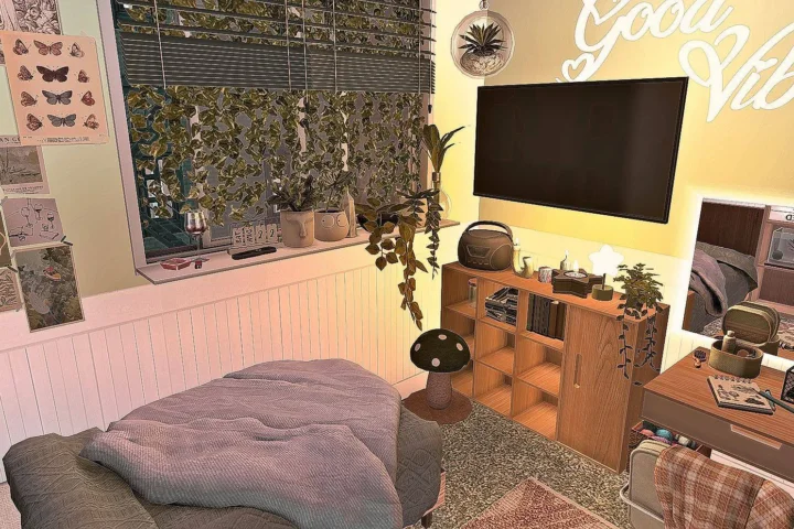 🍃Herb Haven - Cute Plant Lovers Bedroom 🍃