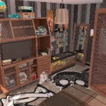 Skater/Grunge Teen Boys Bedroom