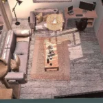 Casual Cozy Living Room