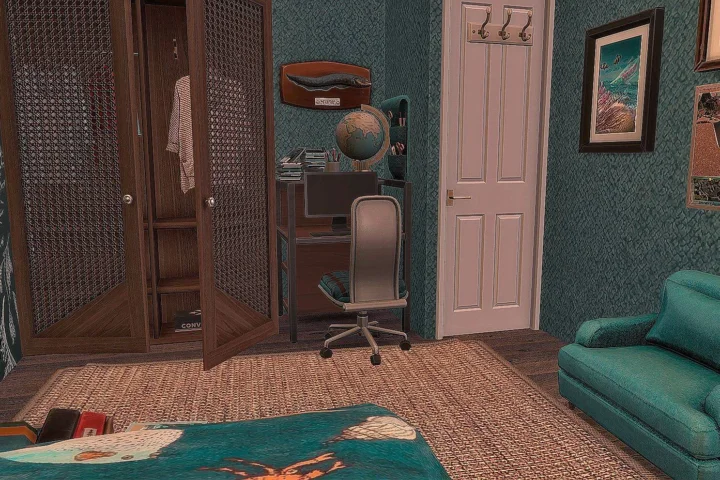 Marine Dreams - Uni Student - Marine Biologists Bedroom